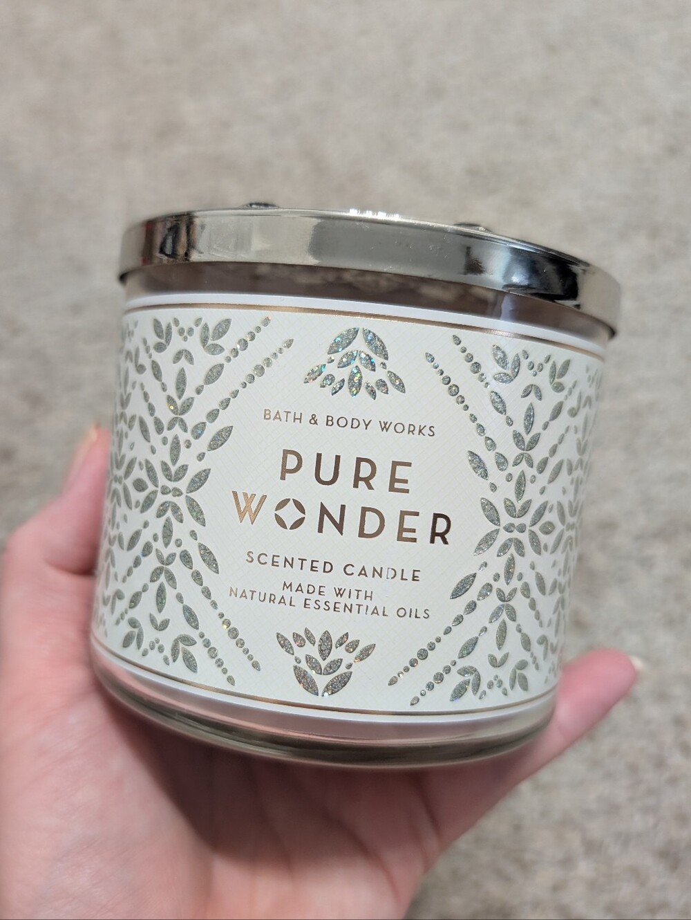 Bath & Body Works Pure Wonder Candle
